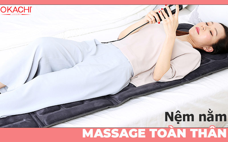 Nệm nằm massage toàn thân