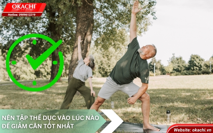 Nên tập thể dục vào lúc nào để giảm cân tốt nhất