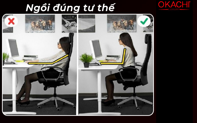 Ngồi đúng tư thế