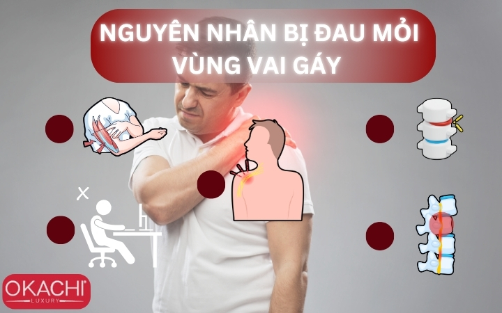 Nguyên nhân bị đau mỏi vùng vai gáy 