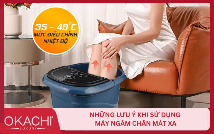 nhung luu y khi su dung may ngam chan mat xa