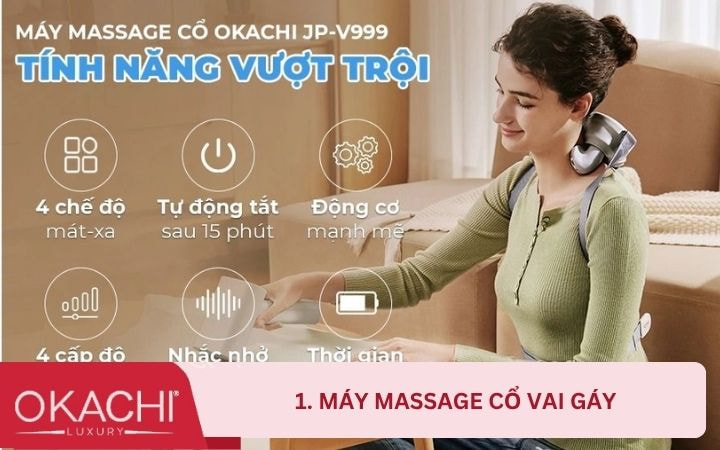 Máy massage cổ vai gáy