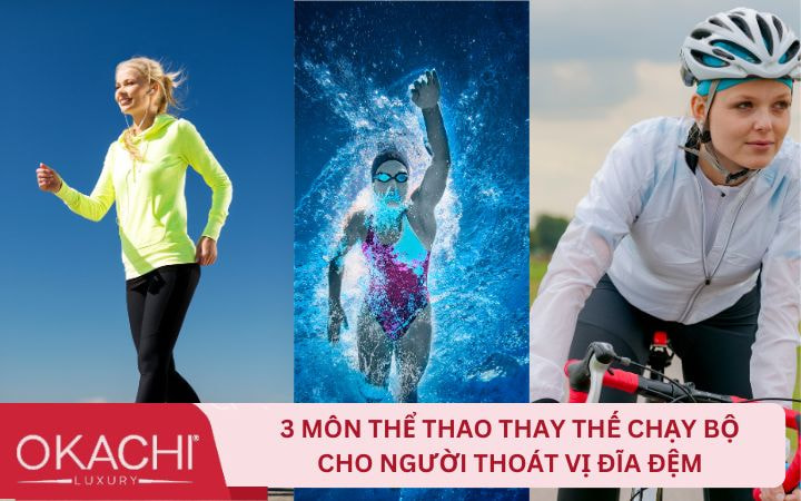 3 môn thể thao thay thế cho người thoát vị đĩa đệm