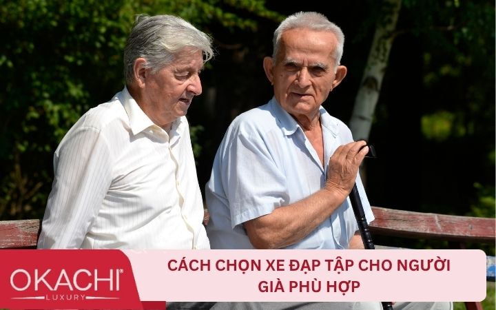 Cách chọn xe đạp tập cho người già