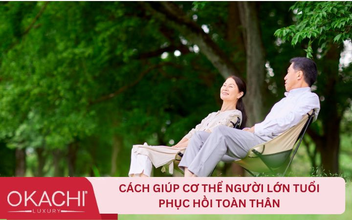 Cách giúp cơ thể người lớn tuổi phục hồi