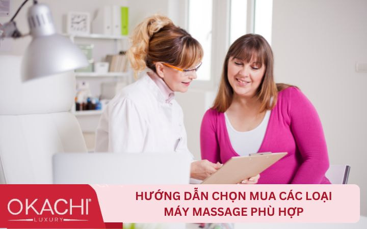 Hướng dẫn chọn mua máy massage phù hợp