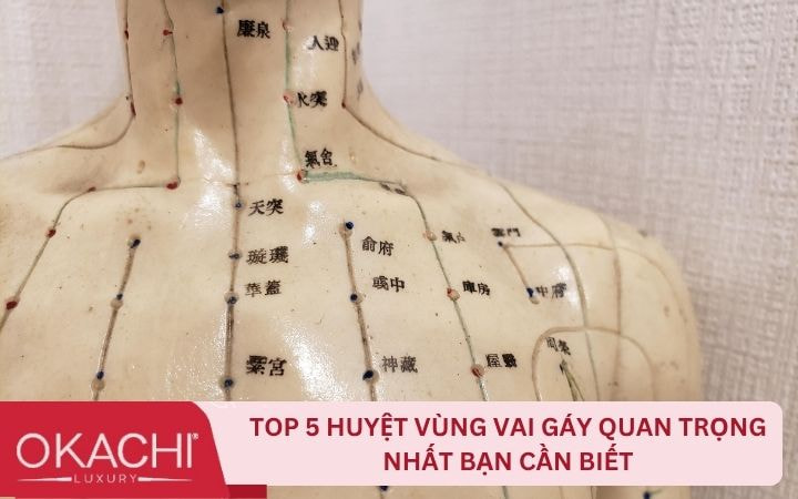 5 huyệt vùng vai gáy quan trọng bạn cần biết