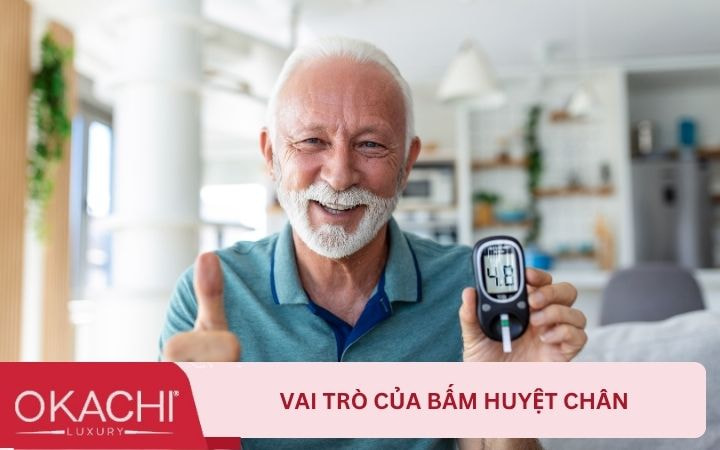 Vai trò bấm huyệt chân