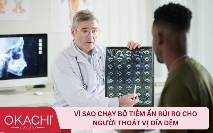 Vì sao chạy bộ có nhiều rủi ro cho người thoát vị đĩa đệm