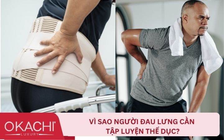 Vì sao đau lưng cần tập thể dục?