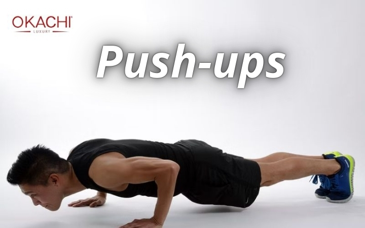 Các bài tập ngực dưới cho nam tại nhà Push-ups