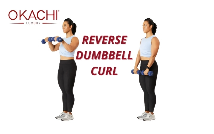 Bài tập cẳng tay với tạ đơn Reverse Dumbbell Curls