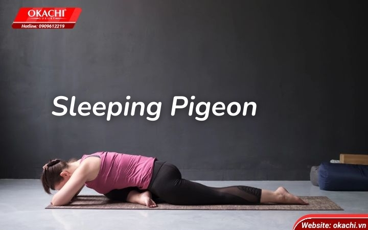 tư thế chim bồ câu Sleeping Pigeon