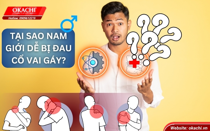Tại sao nam giới dễ bị đau cổ vai gáy?