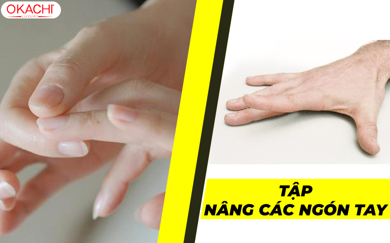 Tập nâng các ngón tay