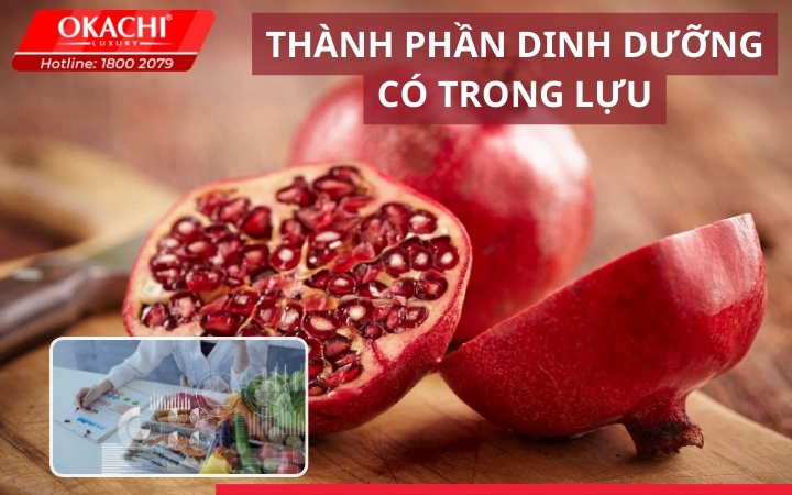 Thành phần dinh dưỡng có trong lựu