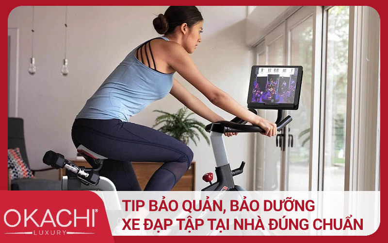 Tip bảo quản, bảo dưỡng xe đạp tập tại nhà đúng chuẩn