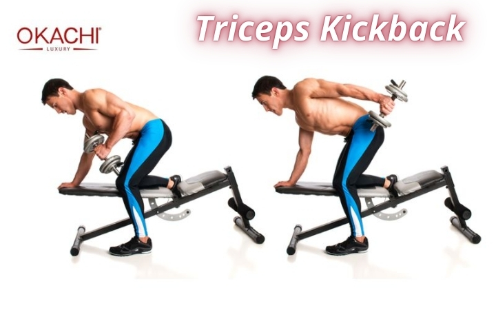 bài tập tay Triceps Kickback