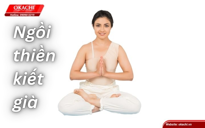 tư thế kiết già