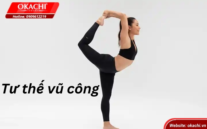 Tu the chup anh yoga dep Tu the vu cong