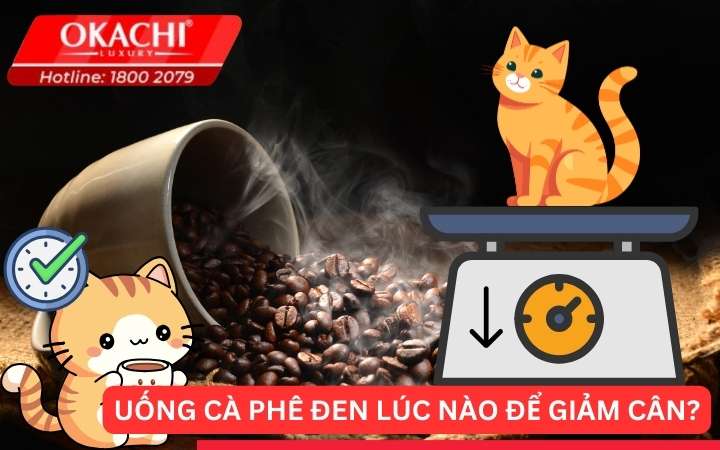 Uống cà phê đen lúc nào để giảm cân