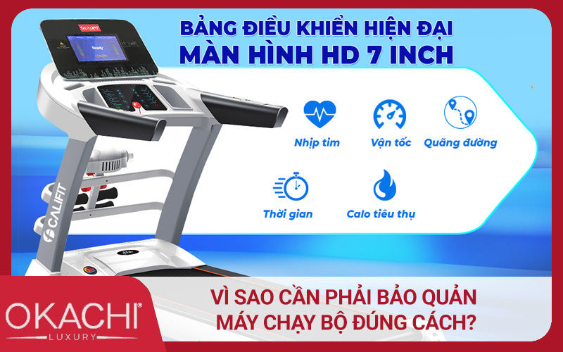 Vì sao cần phải bảo quản máy chạy bộ đúng cách?