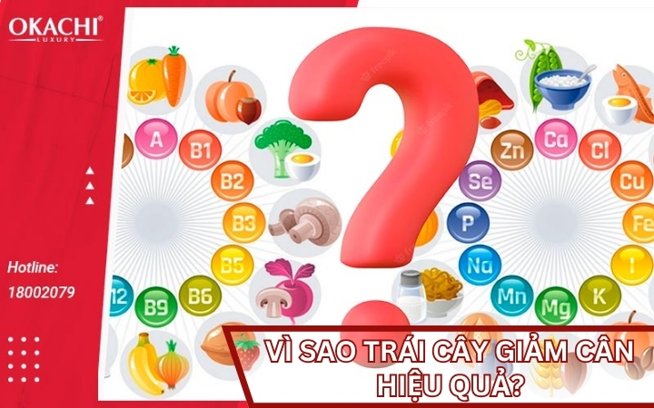 Vì sao trái cây giảm cân hiệu quả?