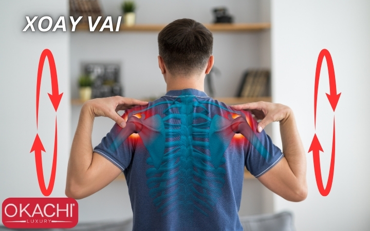 Xoay vai giúp thư giãn, giảm căng thẳng vai