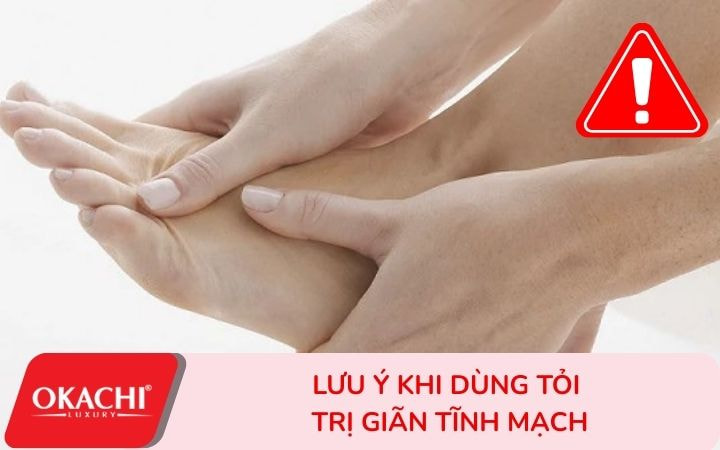 Những lưu ý khi thực hiện phương pháp dùng tỏi trị giãn tĩnh mạch