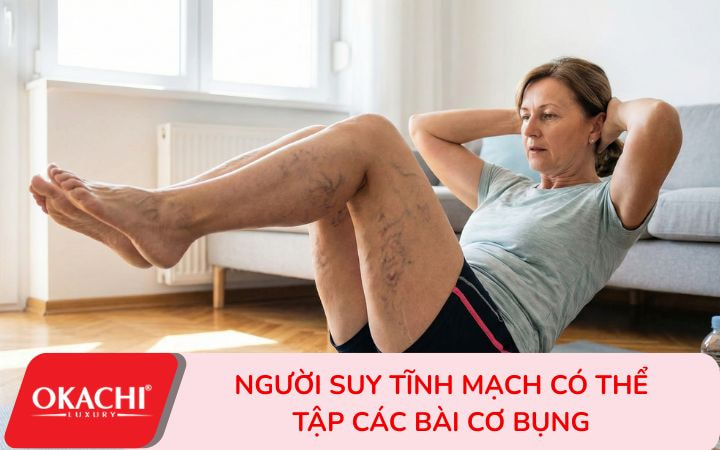 Các bài tập gym an toàn cho người suy tĩnh mạch
