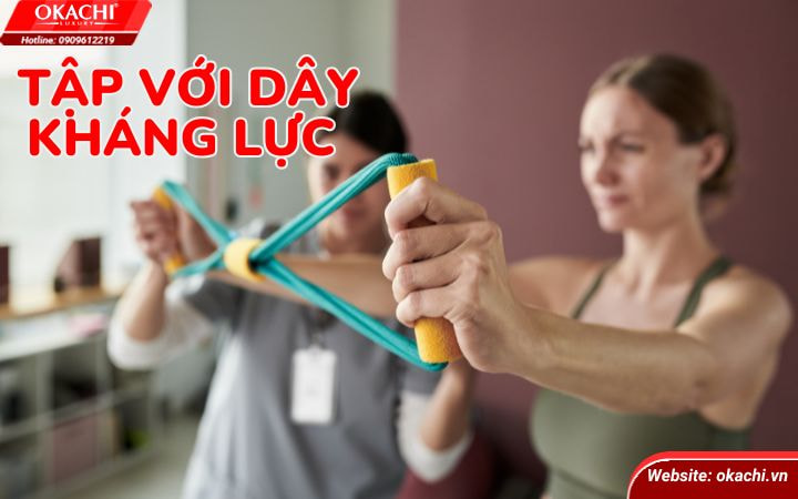 Tập với dây kháng lực tăng cường sức bền