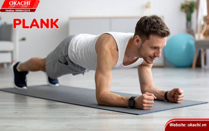 Plank tăng cường sức mạnh cơ bụng