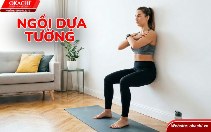 Ngồi dựa tường