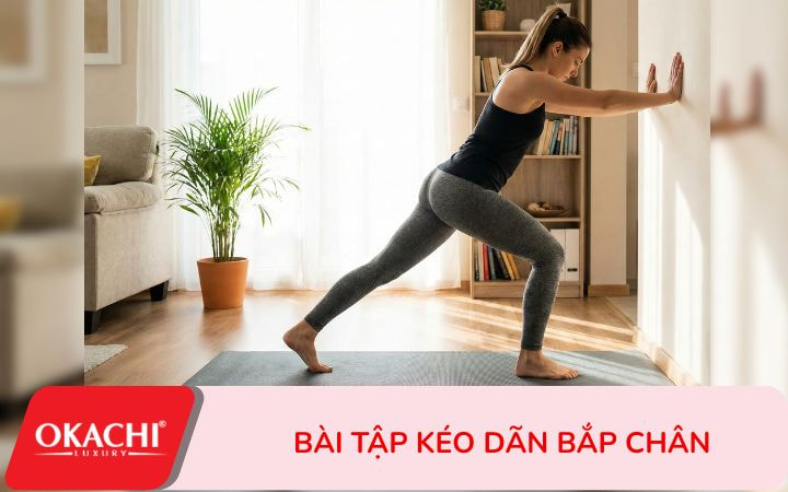 Bài tập kéo dãn bắp chân