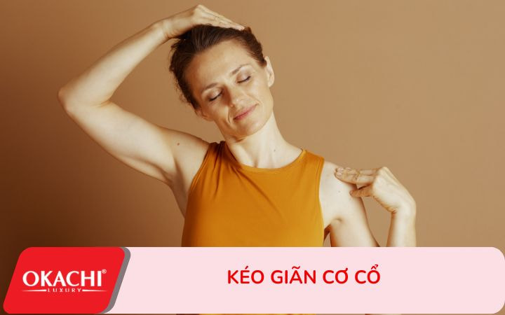 Kéo giãn cơ cổ