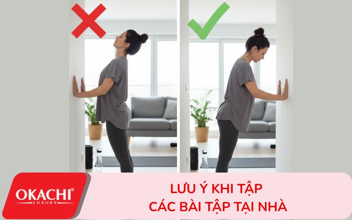Lưu ý khi tập các bài tập tại nhà