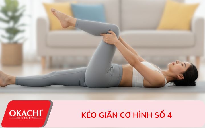 Kéo giãn cơ hình số 4
