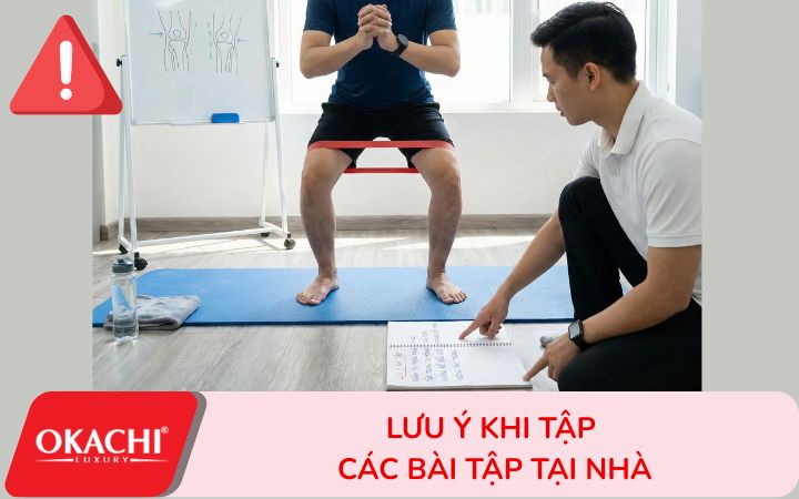 Các lưu ý khi tập