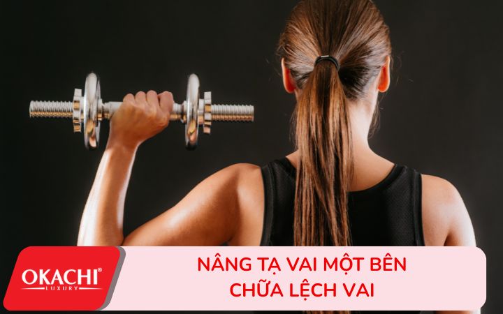 Nâng tạ vai một bên