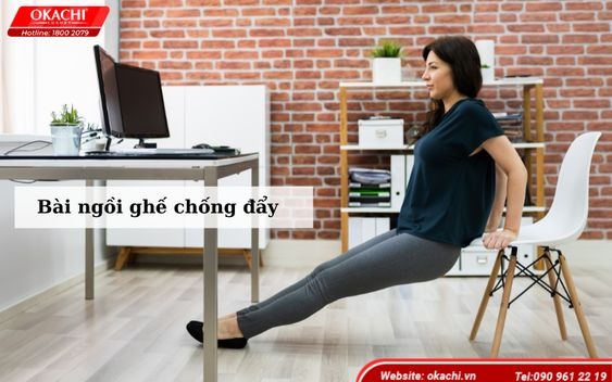 Bài ngồi ghế chống đẩy