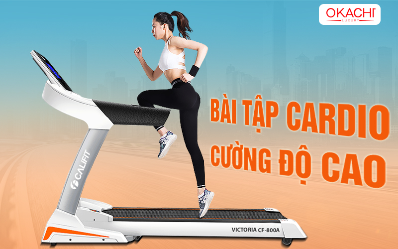 Bài tập cardio cường độ cao