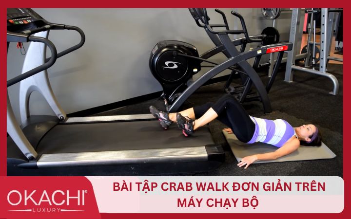 Bài tập Crab Walk trên máy chạy bộ