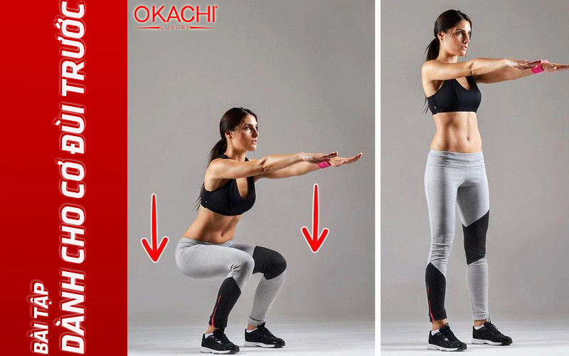 Bài tập dành cho cơ đùi trước
