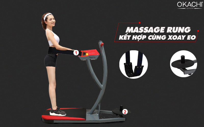 Máy rung kết hợp với bài tập sau