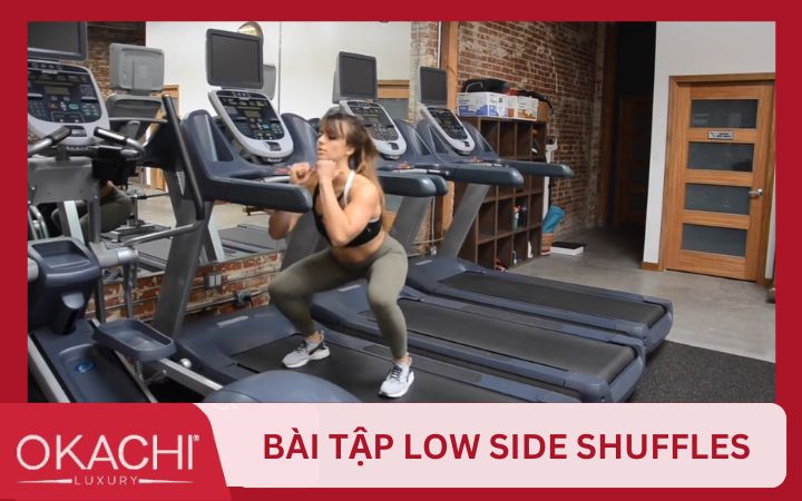 Low Side Shuffles trên máy chạy bộ