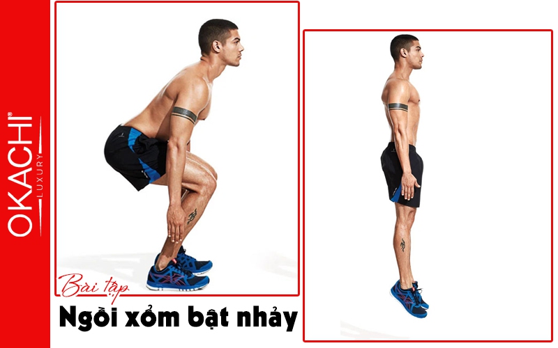 Bài tập ngồi xổm bật nhảy