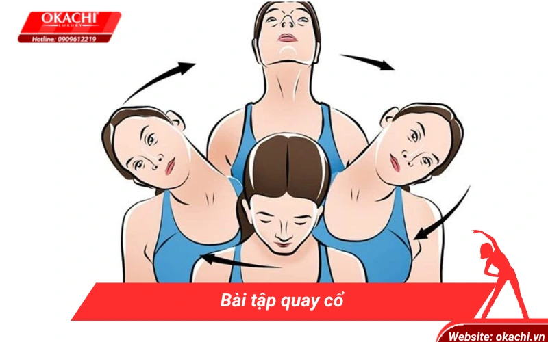 Bài tập quay cổ