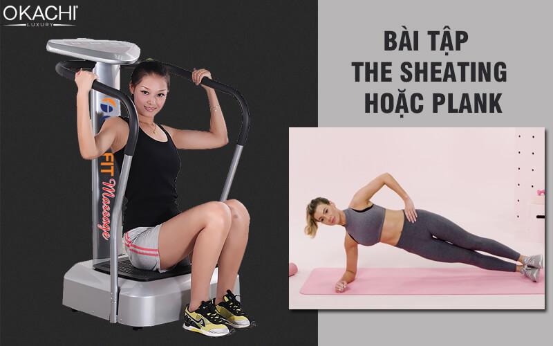 Bài tập the sheating hoặc plank