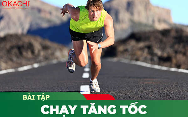 Bài tập chạy tăng tốc progressive run trên máy chạy bộ