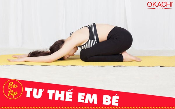 Bài tập tư thế em bé